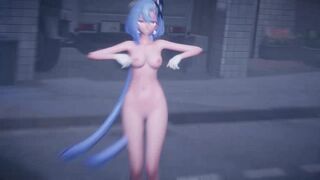 【MMD-R18】Pink Cat (Griseo)