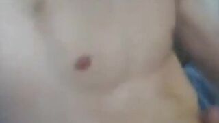 Hunk Masturbating on Webcam