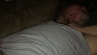 Hairy Guy Sucking My Cock - Amateur Bear Video