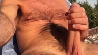 Daddy's Big Cock Outdoors