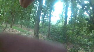 Outdoor Masturbation in Cornfield & Woods