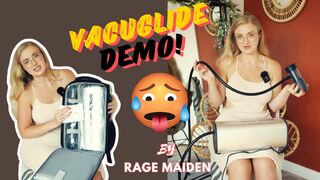 Unpaking VacuGlide with BIG TIT Rage Maiden