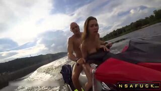 Public Anal Ride on the Jet Ski in the City Centre