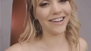 Mia Malkova sucks another big fat cock