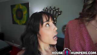 HouseHumpers Horny Petite Wife Wants To Have Threesome With Tall Asian Real Estate Agent