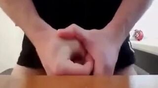 Twink Handjob: Massive Cum Load!