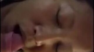 Asian MILF Amateur Blowjob with a Twist