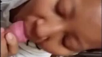 Asian MILF Amateur Blowjob With A Twist