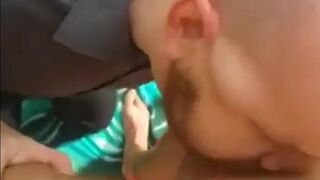 Gangbang Blowjob in the Parking Lot Calle