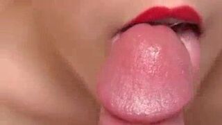 Close up blowjob/cumshot