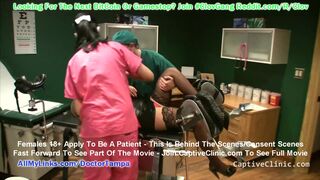 $CLOV The Interrogator Crystal Frost Become The Interrogated Alongside Angel Rose While Nurse Amo Morbia & Doctor Tampa Extract The Trust Using Electricity