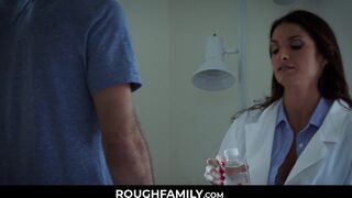 Supportive Doctor Milf Examines her Stepson - Silvia Saige - RoughFamily.com