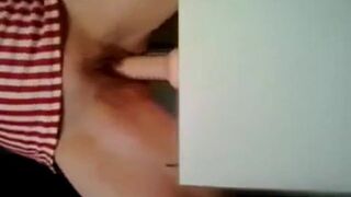 Close-up Homemade Masturbation with a Sex Toy