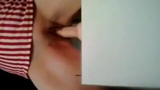 Close-up Homemade Masturbation with a Sex Toy