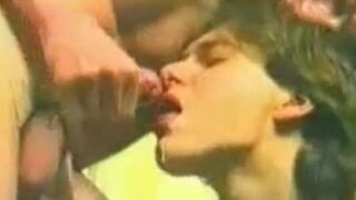 Pretty Boys Kissing and Cum Swapping