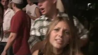 College teen whores partying and teasing