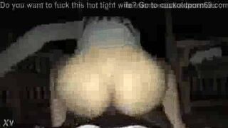 Freaky Wife Fucked while Husband was out shopping