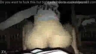 Freaky Wife Fucked while Husband was out shopping