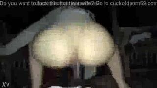 Freaky Wife Fucked while Husband was out shopping