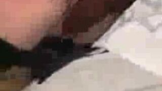 Amateur wife fuck black stud on bed so rough