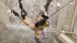 Futa Ivy Valentine Fucks Taki Soul Calibur BDSM Bondage 3D Hentai