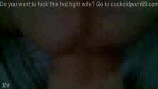 Husband Watches His Wife Shag Another Man Making Fun