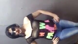 Egyptian Crossdresser Dances in Amateur Video