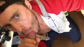 My Buddy Loves Sucking Me Off - Amateur Blowjob