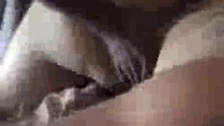 Sexy wife in lingerie gets fucked by BBC while sucking hubby