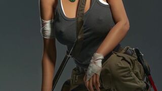 Lara Croft Is Coming On My Dick