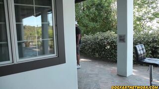 Stacked Bitch Fucks MONSTER Cocked BF Outside - Payton Preslee - Dogfart