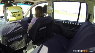 Czech Taxi E04: Anal ride with a squirt