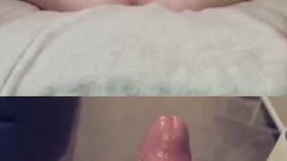 Perfect blonde babe make big cock cum on sex chat