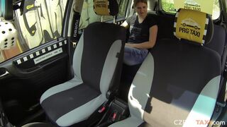 Czech Taxi E05: Young blonde fucks on the way to work