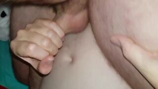 Amateur Daddies Bareback Fuck with Big Cock Handjob