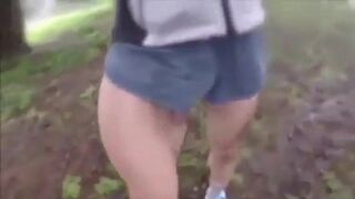 Outdoor Masturbation: Runner Guy Cums in the Park