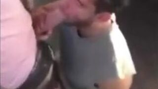 Cute Latin Hunk Sucks Big Cock and Eats Cum