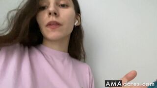 Tasting Cream from Panties - Solo BDSM Webcam Show