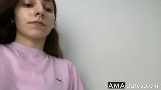 Tasting Cream from Panties - Solo BDSM Webcam Show