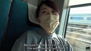 Unfaithful Japanese wife onsen getaway with a catch