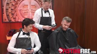 We fucked Brian Bonds turning his barber appointment to a naughty and dirty visit