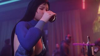 Tifa Night Club Sex [4k] 3D Animation