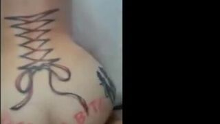 Dirty French Slut Girl Loves Anal