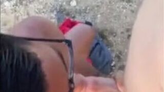 Sucking Dick on the Beach