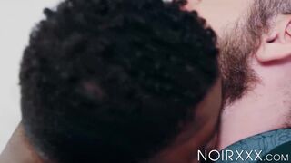 Bearded Ziggy Banks and Marquee D Angelo unleashes sloppy blowjobs and ass worships