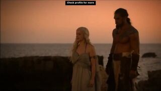 Game of Thrones, GoT - 1. serie - All sex scenes - part 1 (Daenerys Targaryen, Cersei and more)
