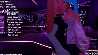 Bunny Girl Plays With Her Vibe Wand And Then Rides Her BoyFriend In VR