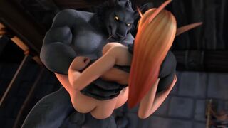 World of Warcraft Hentai - Worgen - Compilation (3D Hentai Uncensored)