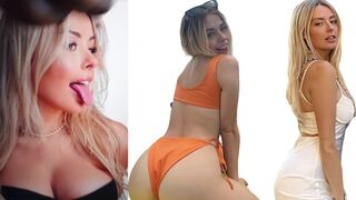 Corinna Kopf Cum Tribute, Lots Of Cum In Mouth From Big Black Cock Jerking Off Celebrity Big Cumshot