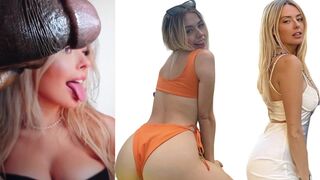 Corinna Kopf Cum Tribute, Lots Of Cum In Mouth From Big Black Cock Jerking Off Celebrity Big Cumshot